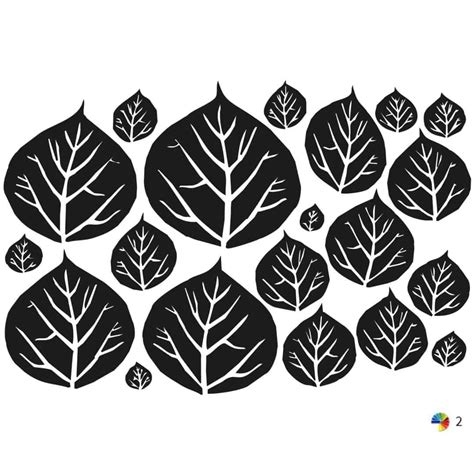 Tree 2 Colours Wall sticker | wall-art.com