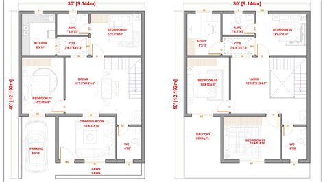 30x40 House Plans - Inspiring and Affordable Designs for Your Dream Home