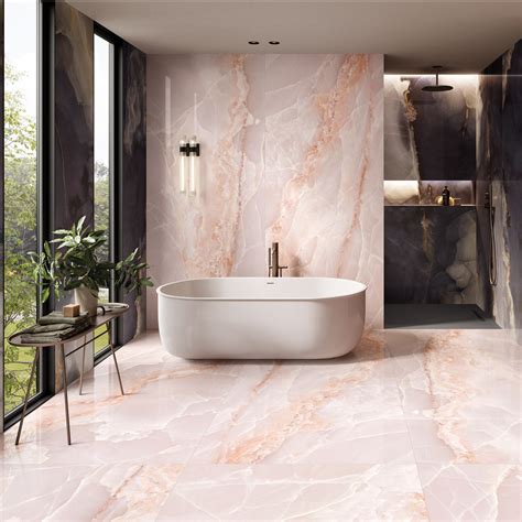 Pink Marble Floor Aegean Pink Marble Tile 30x60 | Wall & Floor Tiles