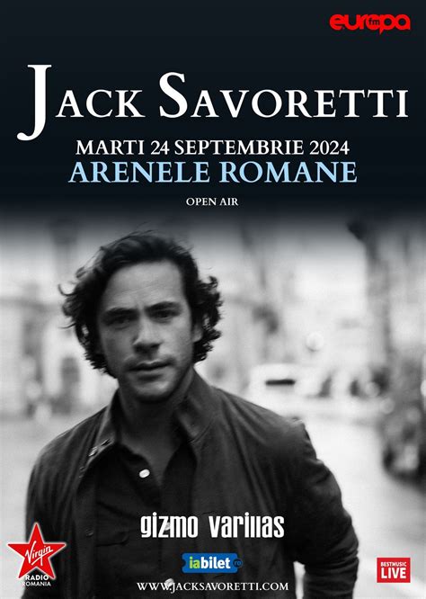 ? Jack Savoretti in concert la Bucuresti - 24 septembrie - Arenele ...