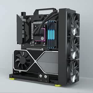 Amazon.in: Buy egowz PC Creative Assembly Frame Test Bench,Open Air ...