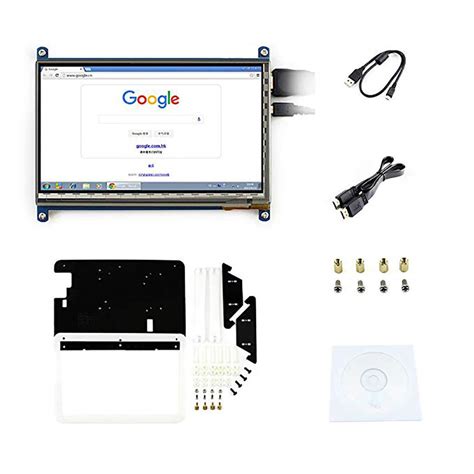 7 inch HDMI LCD Raspberry Pi Capacitive Touch Screen Display 1024 x 600 ...