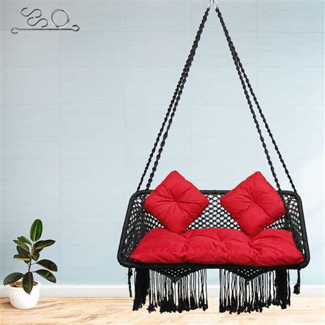 Patiofy Adult's Nylon Premium Large Double Seater Indoor, Outdoor ...