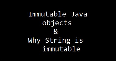Image result for Immutable Objects Java