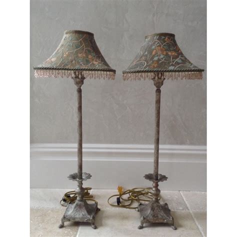 Thomasville Silk Tapesteries Lamps - AptDeco