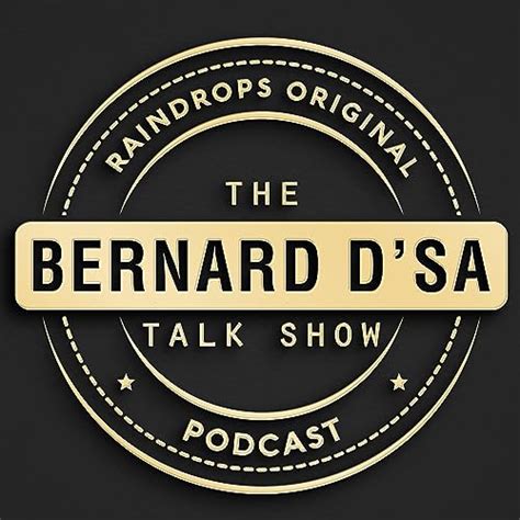 The Bernard D'sa Talk Show : Bernard D'sa: Amazon.in: Audible Books ...