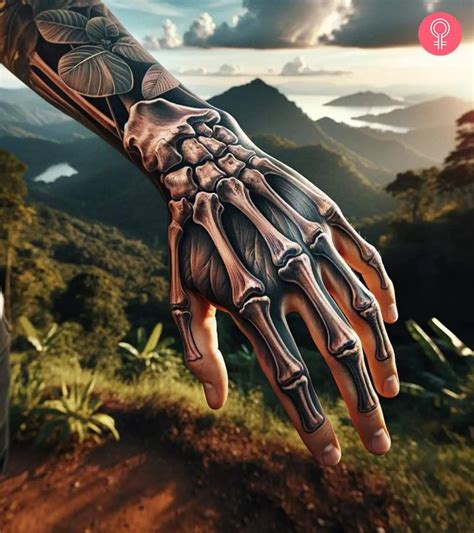 Skeleton Hand Tattoos