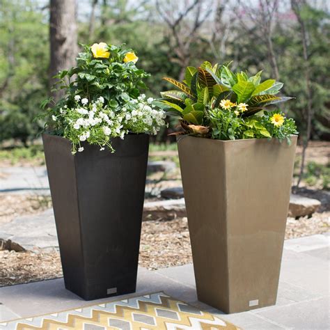 Tree Planters Large Outdoor Pots - Decoupage Design Ideas