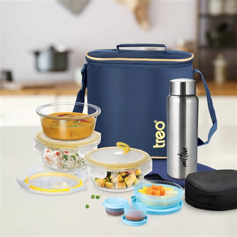 Buy Treo All Fresh Premier Glass Tiffin Online at Best Price | Milton