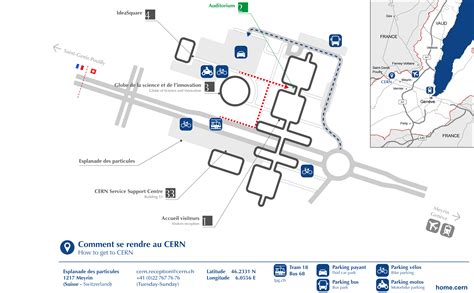 Image result for CERN Site Map
