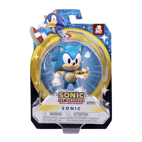 Sonic The Hedgehog 2.5-Inch Action Figure Classic Sonic with Hot Dog ...