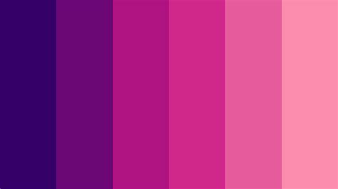 Download Violet Pink Gradient Color Palette Wallpaper | Wallpapers.com