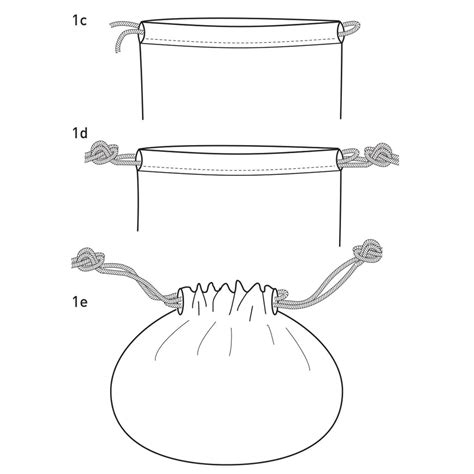 Image result for Simple Drawstring Bag Instructions