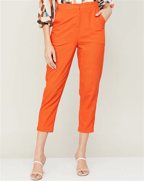 Womens Orange Pants at Colin Fleming blog