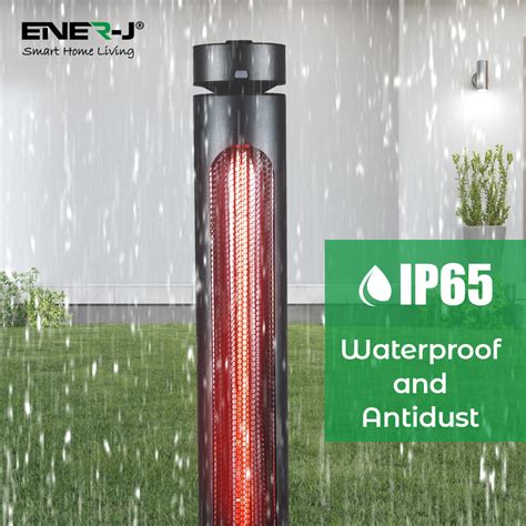 ENER-J 1200W Portable Infrared Heater, IP65 Rated Indoor & Outdoor Ele