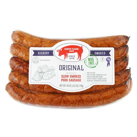 Country Pleasin' Smoked Sausage (2.5 lb) Delivery or Pickup Near Me ...