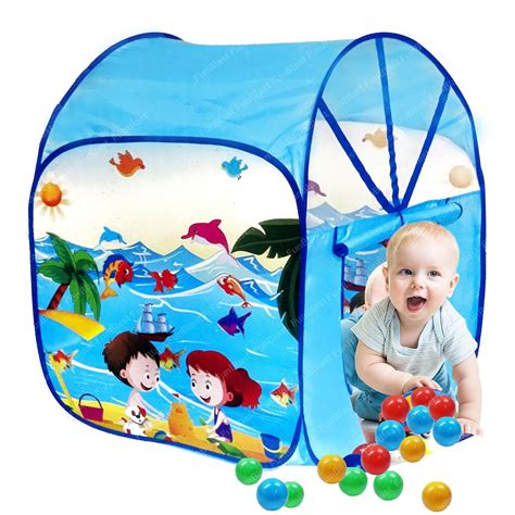 Buy FunBlast Ball Pool for Kids – Foldable Ball Pool Play Tent for Kids ...