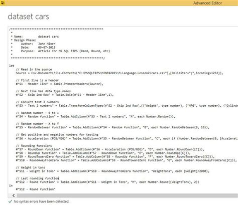 Image result for M Language Tutorial Rounding