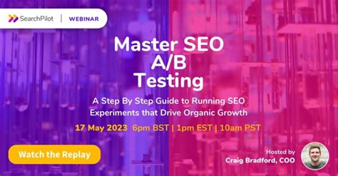SearchPilot | SEO A/B Testing Done Differently