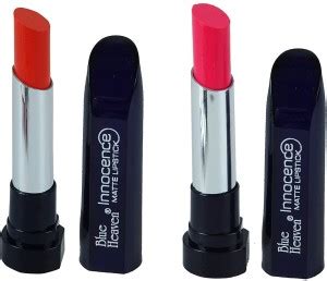 AV Blue Heaven Combo of 2pc Innocence Matte Lipstick 3.5 GM (ORANGE-07 ...