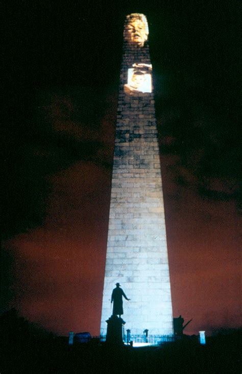 Bunker Hill Monument Projection, 1998 (U.S. National Park Service)