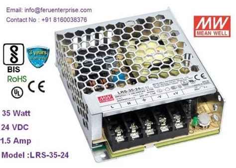 LRS-35-24 Meanwell Power Supply 35W SMPS - LRS-35-24 Meanwell SMPS ...