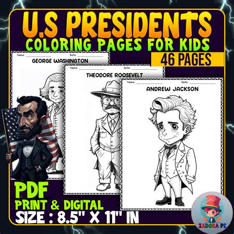 President Coloring Pages 的图像结果