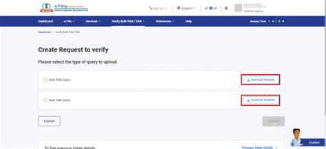 Verify Bulk PAN / TAN User Manual | Income Tax Department