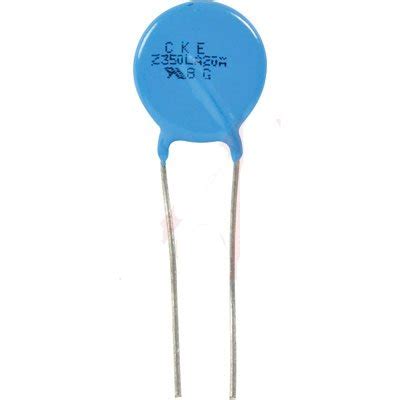 "HVCA Z480LA80A RADIAL LEAD MOV - LINE VOLTAGE - STANDARD ENERGY, 1290V ...