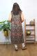Red And Black Double Ikat Pure Cotton Reversible Long Jacket ...