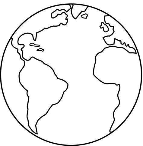 Earth Line Art 的图像结果