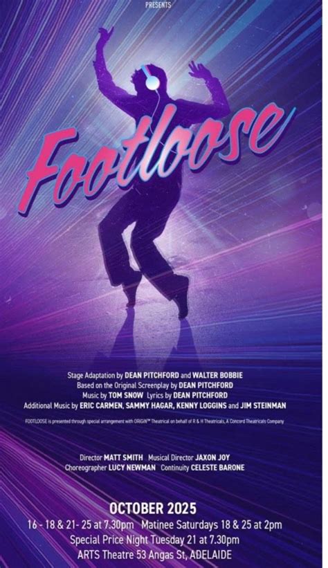 Footloose: Information Night, Maylands Church Of Christ, Adelaide, 2 ...