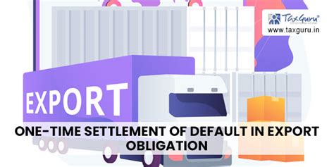Amnesty Scheme for default in export obligation by Advance & EPCG holder