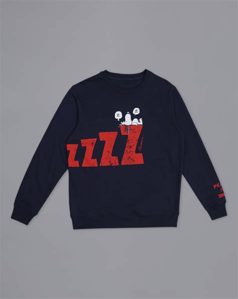 Peanuts Printed Regular Fit Sweatshirt For Men – Free Authority