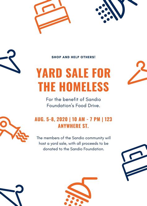 Customize 44+ Yard Sale Flyers Templates Online - Canva