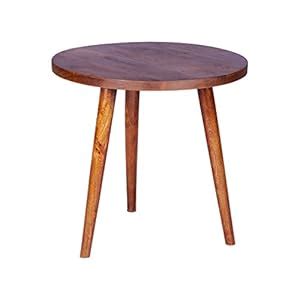 Gocosy Melange Side Table (Provincial Teak, Mango Wood) : Amazon.in ...