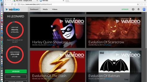 Image result for Example of WeVideo