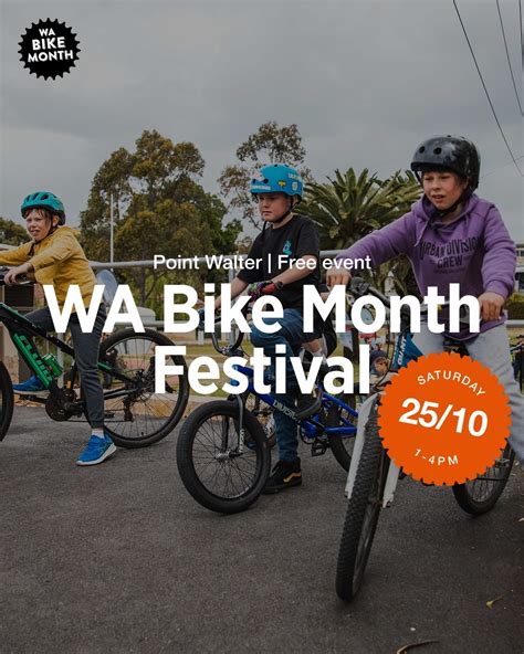 WA Bike Month Festival, Honour Ave, Bicton WA 6157, Australia, Perth ...