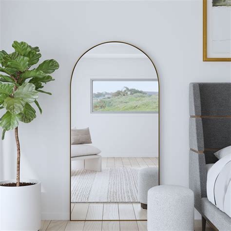 Arched Floor Mirror