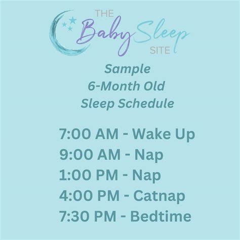 6 Month Previous Sleep Schedule Suggestions + Pattern – CandyLuv
