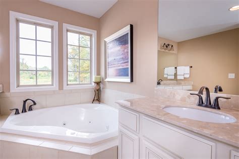 The Master bath of the Albany floor plan by Ball Homes. | Floor plans ...