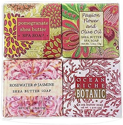 Buy Romance Soap Sampler Gift Set - 4 Bars of Fine French Milled Soap 1 ...