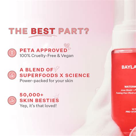 Watermelon & 1% Salicylic Acid Anti-Acne Face Wash for Men and Women