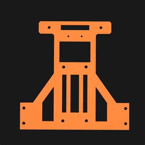 Line Follower Chassis Compatible with N20 Motor with Clamp (3D Printed ...