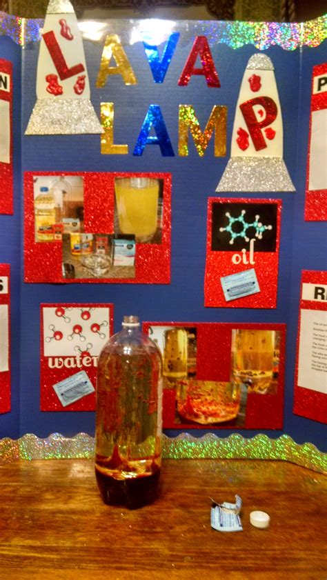 Homemade Lava Lamp Science Experiment