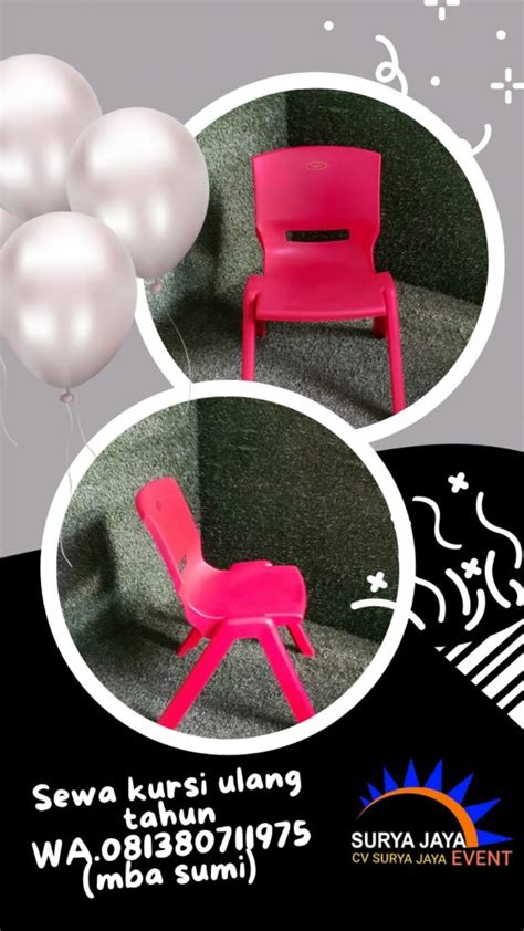 Sewa Kursi Ulang Tahun Bukit Duri Tebet Jaksel