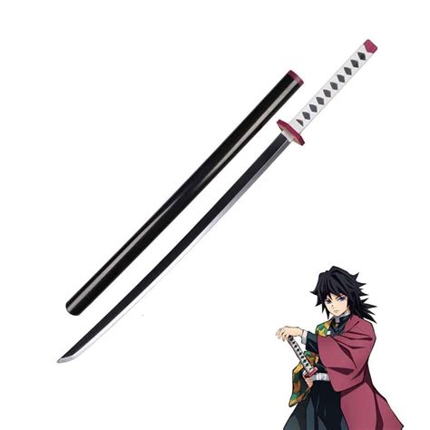 Buy YYHH Cosplay Demon Slayer Katana, PU Polyurethane Japanese Anime ...