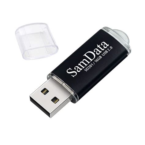 SamData USB Flash Drives 16GB 1 Pack USB 2.0 Thumb Drives Memory Stick ...