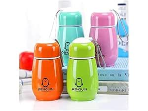 MRA ENTERPRISES (Pack of 1, 150ml) Penguin Shape Cute Thermos Water ...
