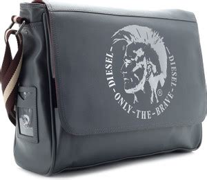 Buy DIESEL Men Grey Messenger Bag T8085 Online @ Best Price in India ...